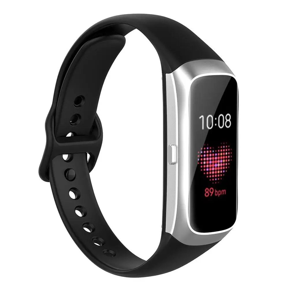Для samsung Galaxy Fit ремешок силиконовый спортивный ремешок для SM-R370 Смарт-часы ремешок на запястье ремешок аксессуары