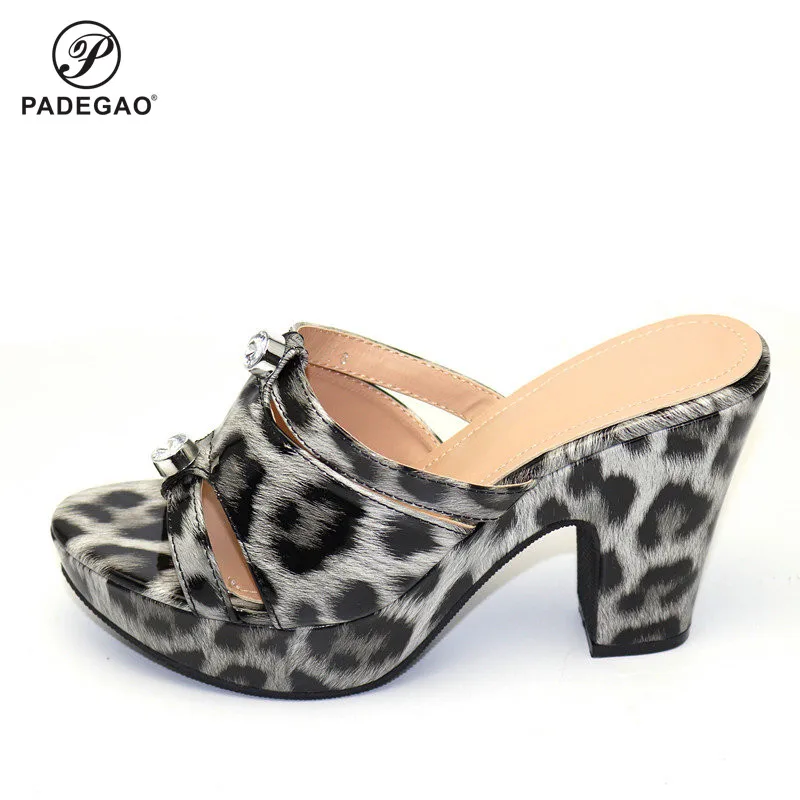 Последняя модель обуви 2020 года Новый стиль Обувь в африканском стиле Итальянские