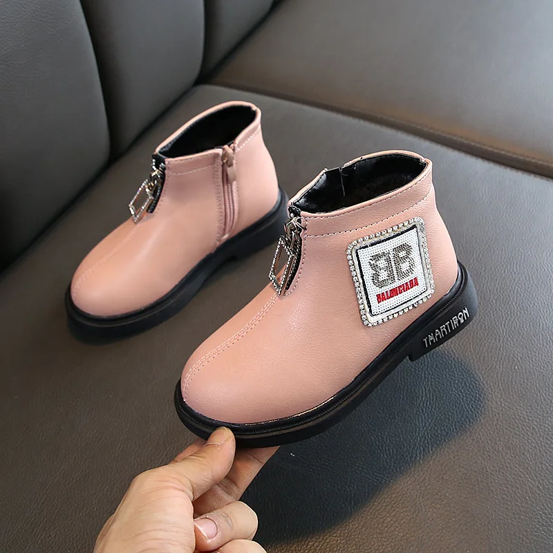 Pink Новинка года; Летние Нескользящие пляжные туфли для отдыха с мягкой подошвой на липучке для девочек; - Цвет: Pink