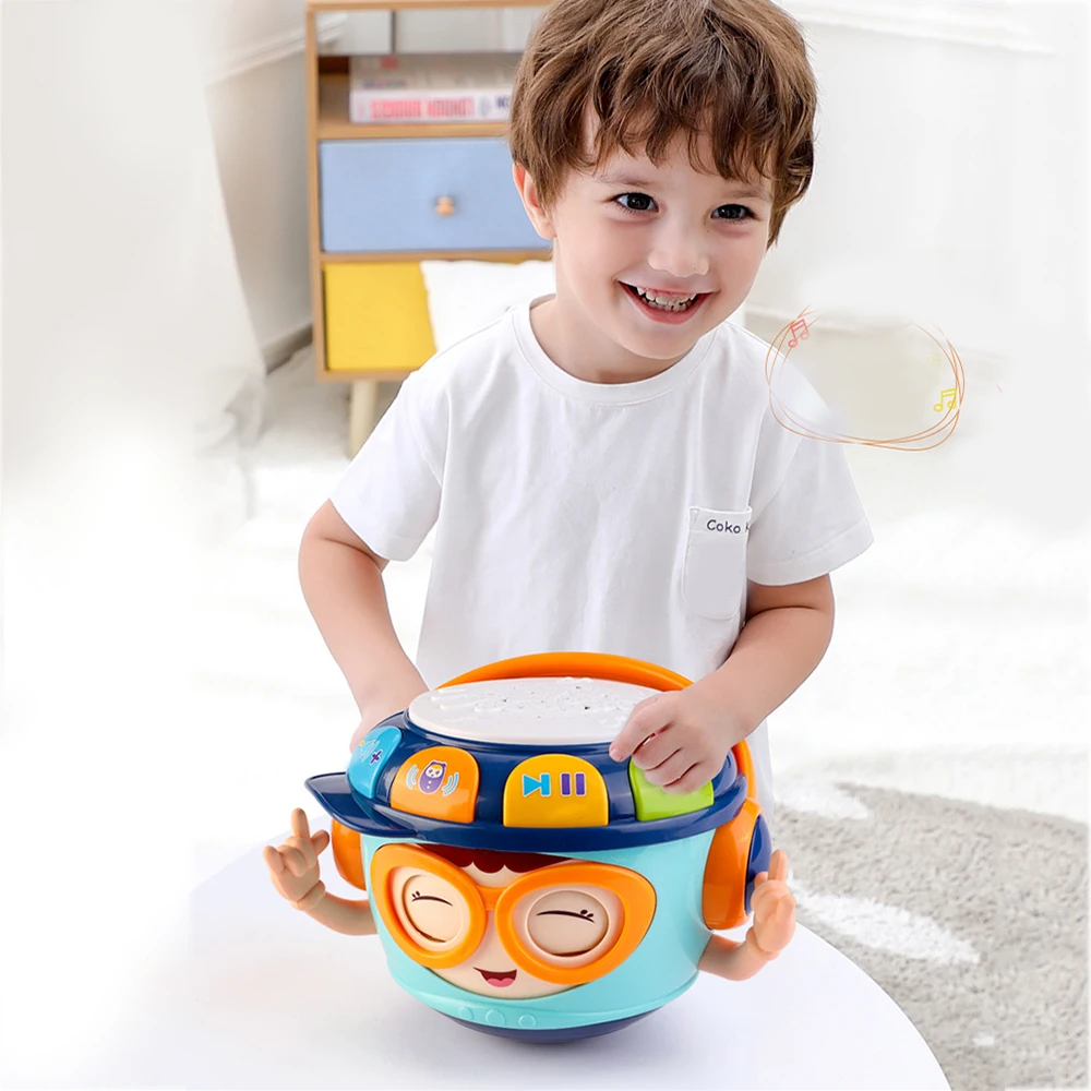 Детские погремушки со светодиодной музыкой Игрушки для раннего развития