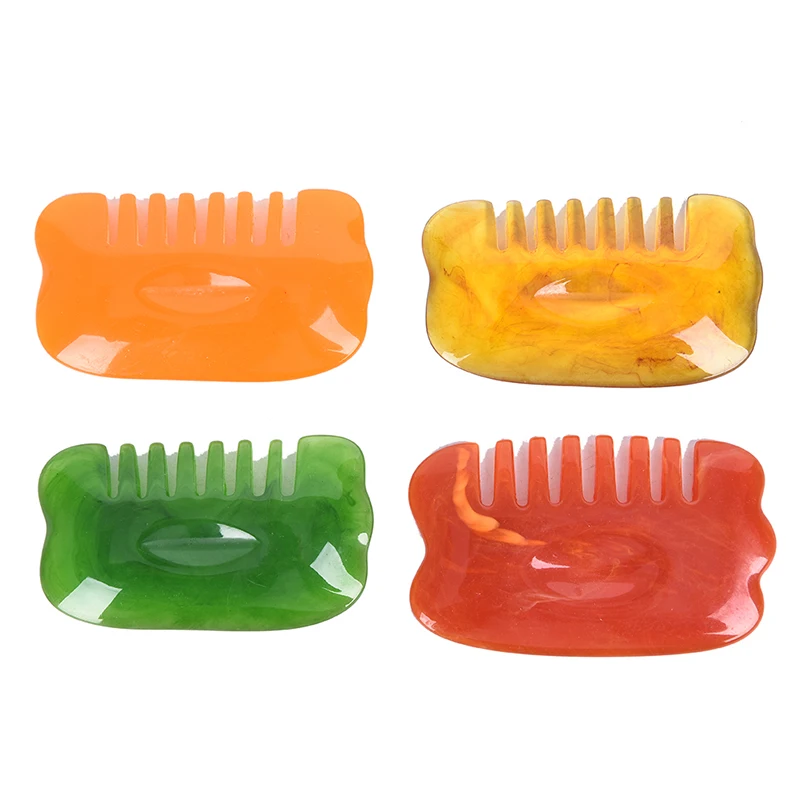

Natural Jade Stone Pressure Guasha Scraper Stone Head Massage Comb Healthy Tools