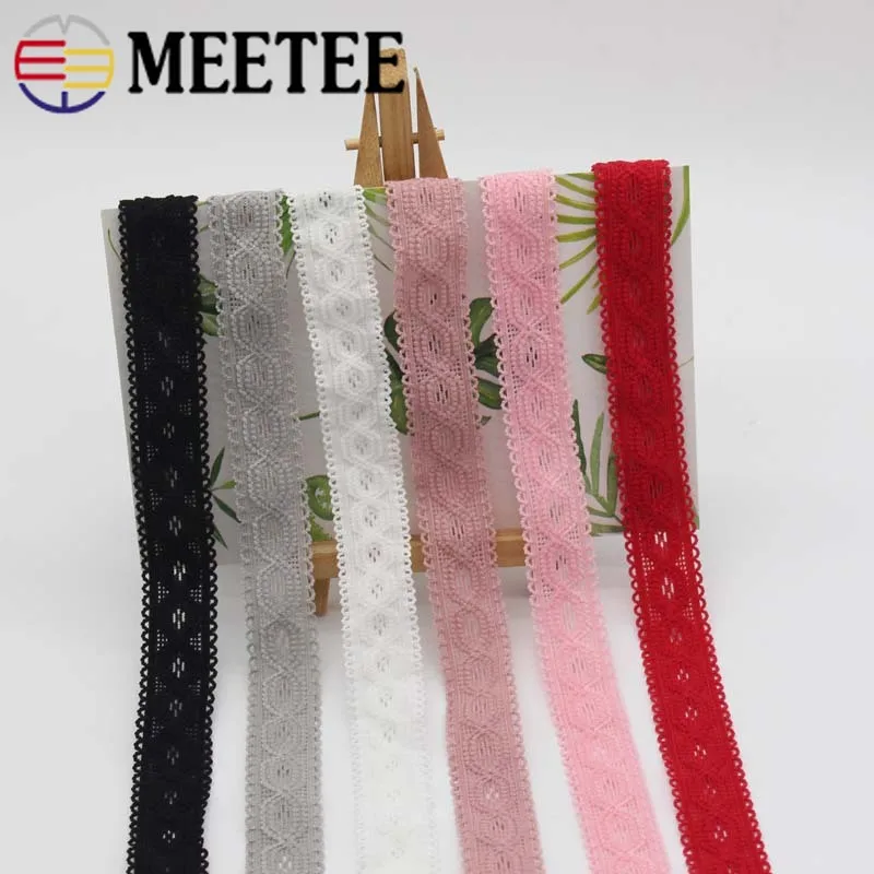 Meetee 22 метра 20 мм многоцветная эластичная лента кружевное полотно сделай сам
