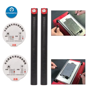 P0.11 100 м 0,08 мм 0,1 мм сплав молибденовая режущая проволока линия для Мобильный телефон ЖК-дисплея разделитель экрана Ремонт с ручкой