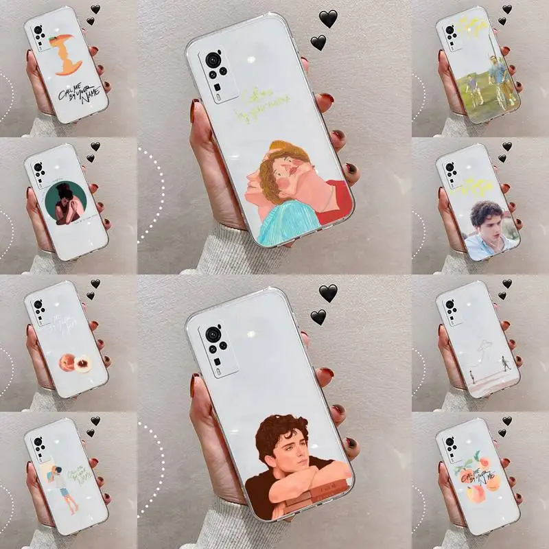 

Call Me by Your Name Phone Case Transparent For VIVO NEX V Z Y X 17 15 11 9 6 5 3 1 i S MAX PRO X 20SE Soft TPU Mobile bags