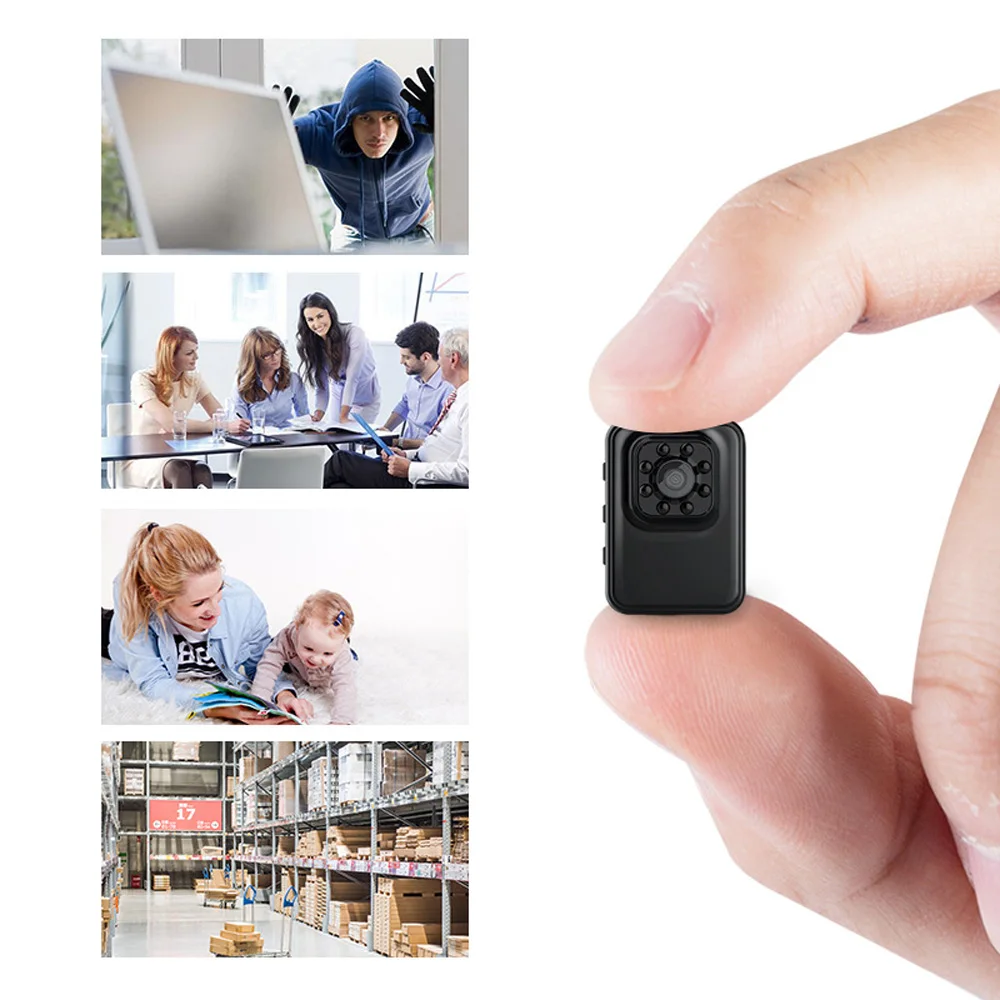 

Smart Home Camera Mini Baby Monitor HD 1080P Night Vision Motion Detection Wifi Security Surveillance IP Camera