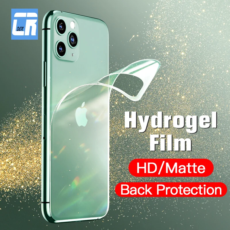 Ультратонкая матовая задняя мягкая Гидрогелевая пленка HD для iPhone 11 Pro XS Max
