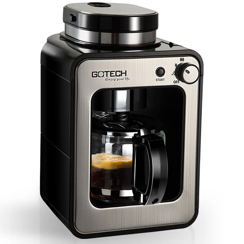 Американская электрическая кофемашина для дома и офиса 220 В Кофеварка на 1 4 чашки