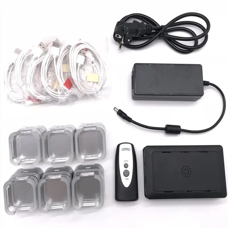 Универсальный мобильный дисплей с 6 портами система сигнализации пульт