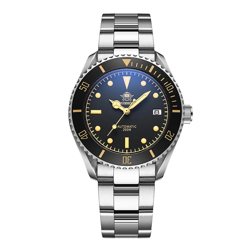 

ADDIESDIVE часы Для мужчин мой H9 механические наручные часы с автоматическим заводом NH35A часы для дайверов 200 м сапфировое стекло Стекло Для мужч...