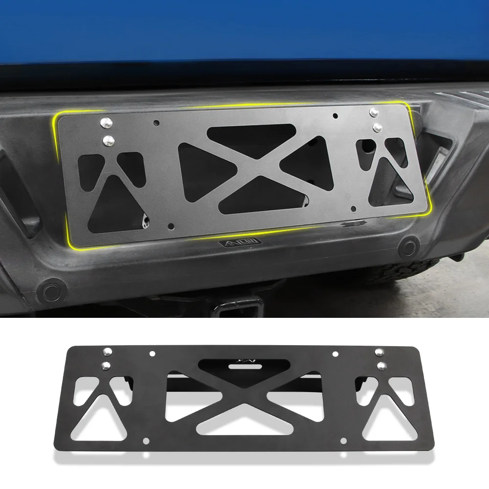 Рамка номерного знака подходит для рамки 13 2020 пикапа Ford F150 Raptor XLT LTD|Номерной знак|