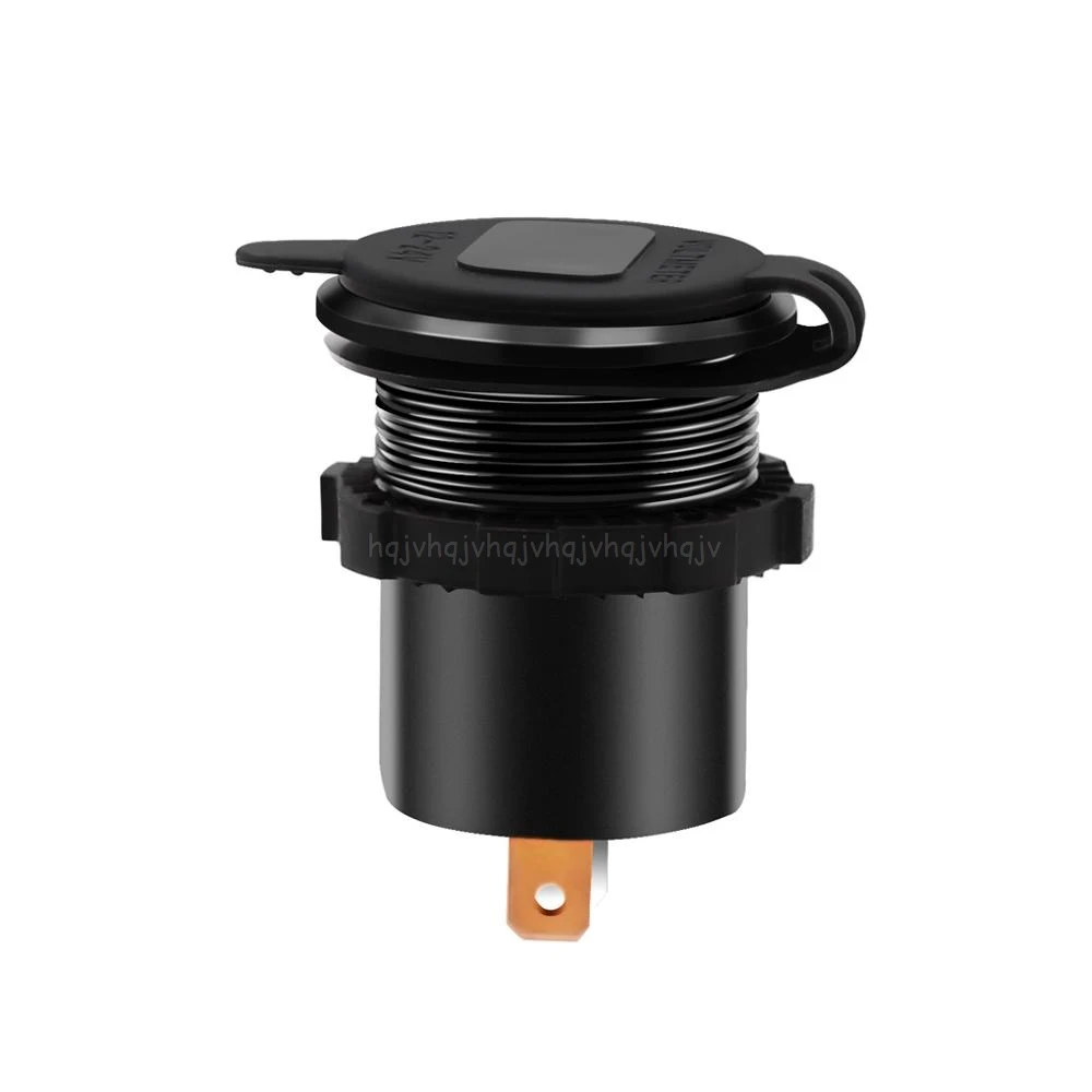 12V/24V алюминиевый водонепроницаемый двойной QC3.0 USB быстрое зарядное устройство