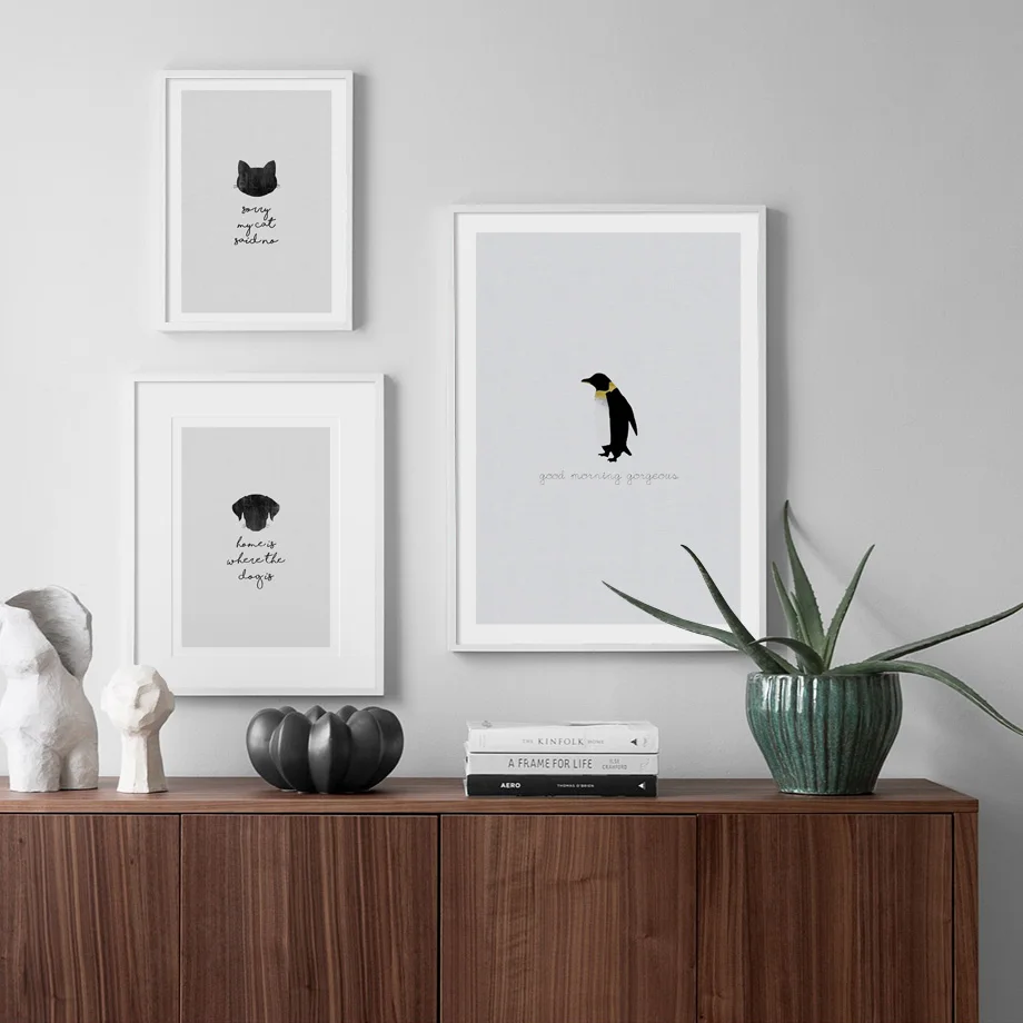 Картина на холсте с изображением кота