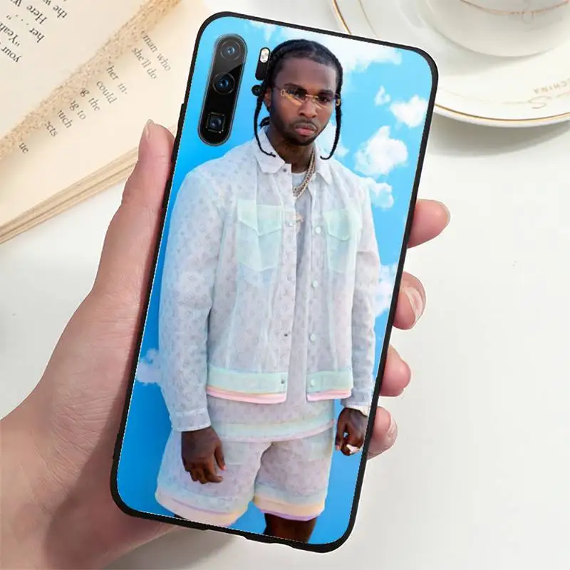 

POP SMOKE famous rapper Phone Case For Samsung s7 8 9 10 20 plus lite ULTRA Cover Fundas Coque