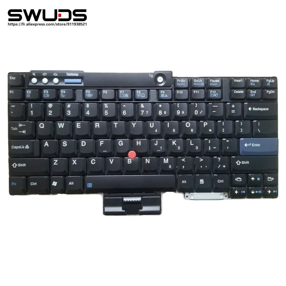 Американская клавиатура 42t3273 42t3209 42t3143 подходит для ноутбуков Lenovo ThinkPad T60 t60p T61 t61p r61i T400 r400 t500 w500.