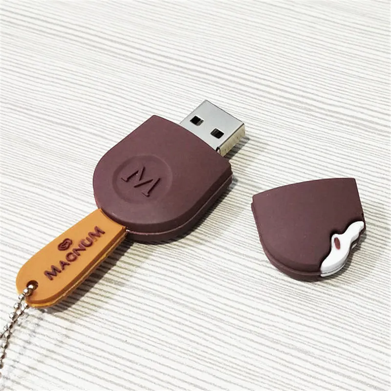 Прекрасный usb флеш-накопитель для мороженого Флешка 4g 8gb Флешка 16gb Кле USB 32gb 64g флеш-карта памяти Флешка для детей