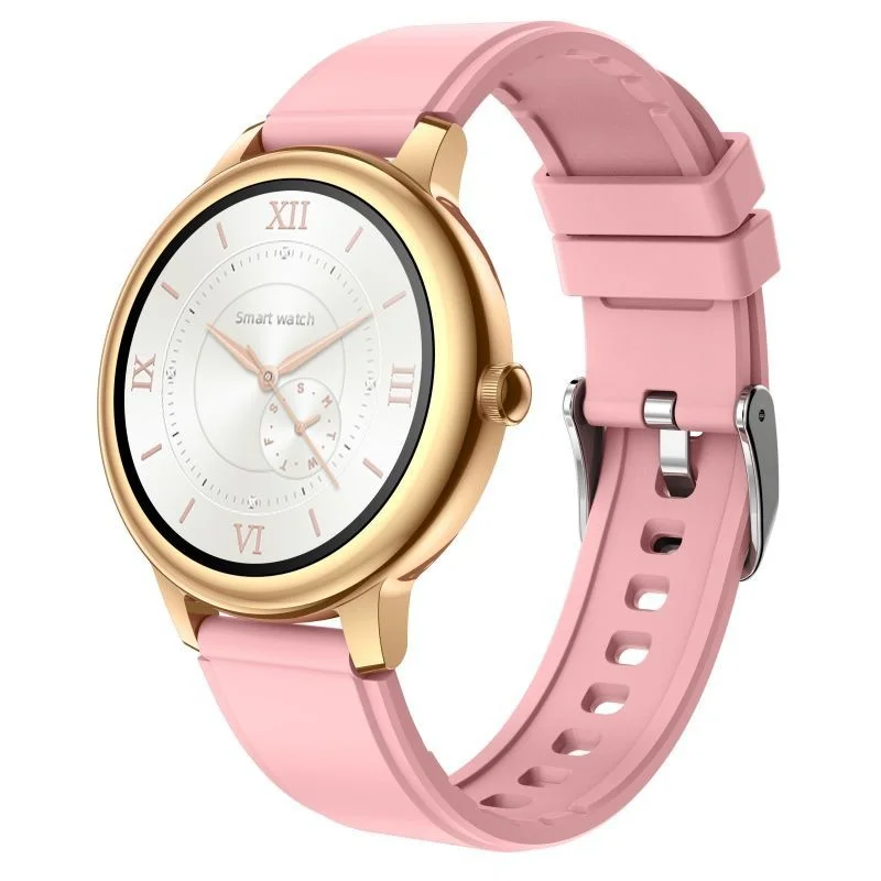 

2021 branded button heart rate monitoring touch female smart watch s29