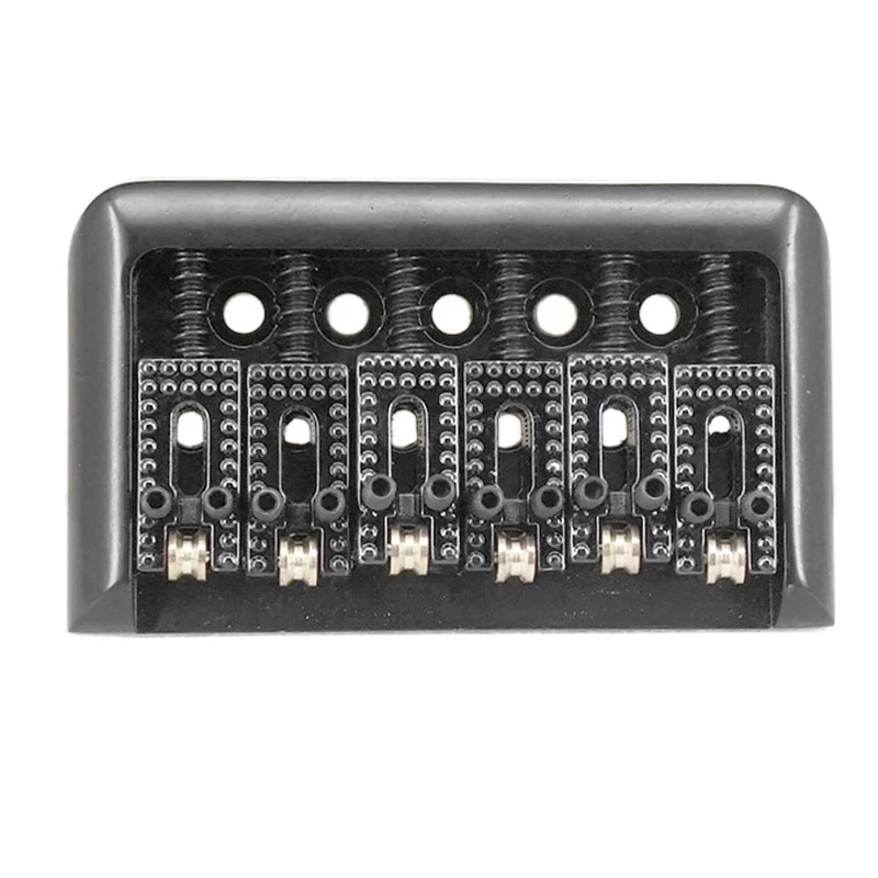 Горячая HG A Ретро 6 ролик струны седло мост Электрогитары Черный|Детали и