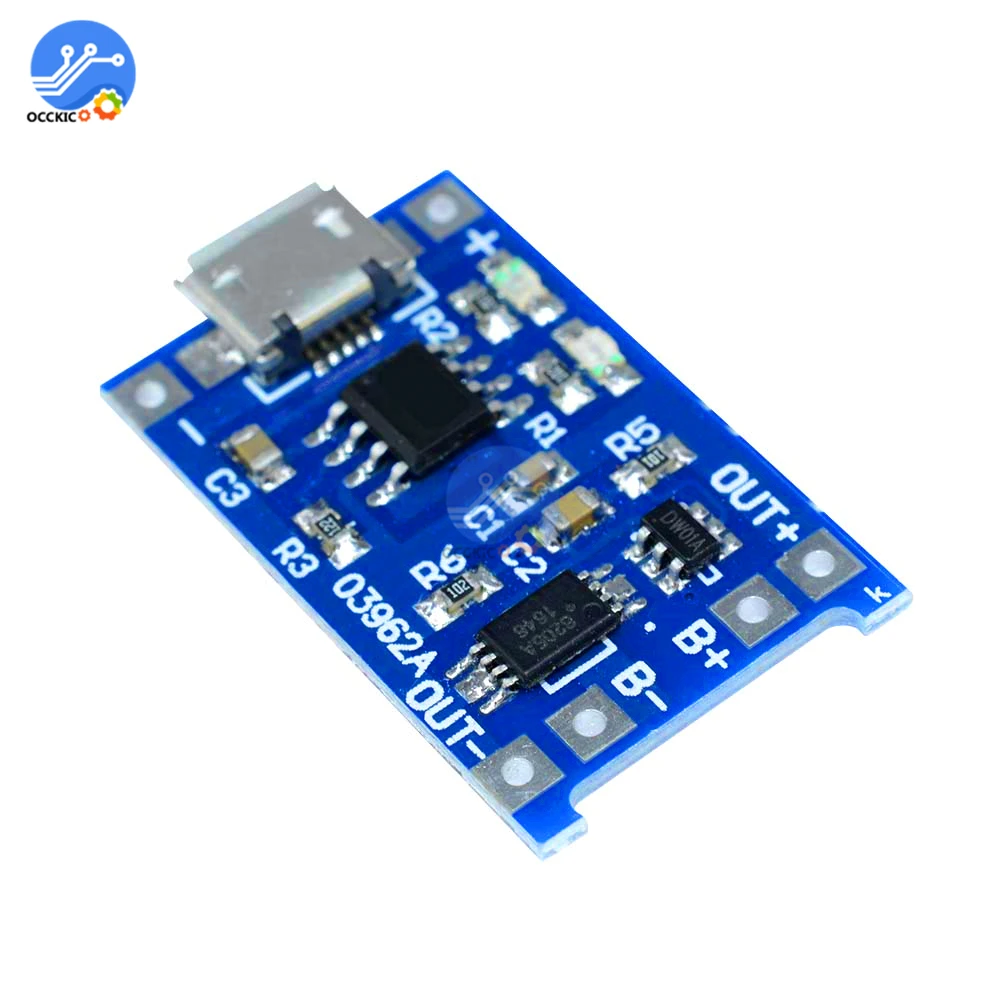 BMS 5V 1A 18650 зарядное устройство для литиевых батарей DIY kit power bank Mini/Micro USB type c модуль