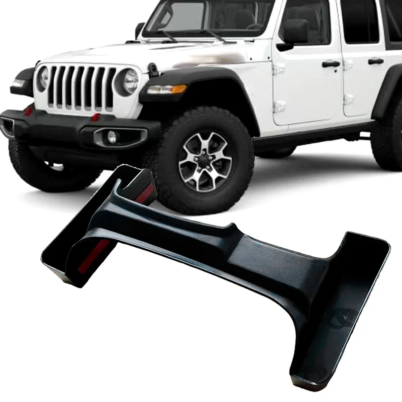 

For Jeep Wrangler 2018-2021 1pc Car Gear Shift Side Storage Tray High Quatity Car Gear Shift Stowing Tidying Box Organizer Parts