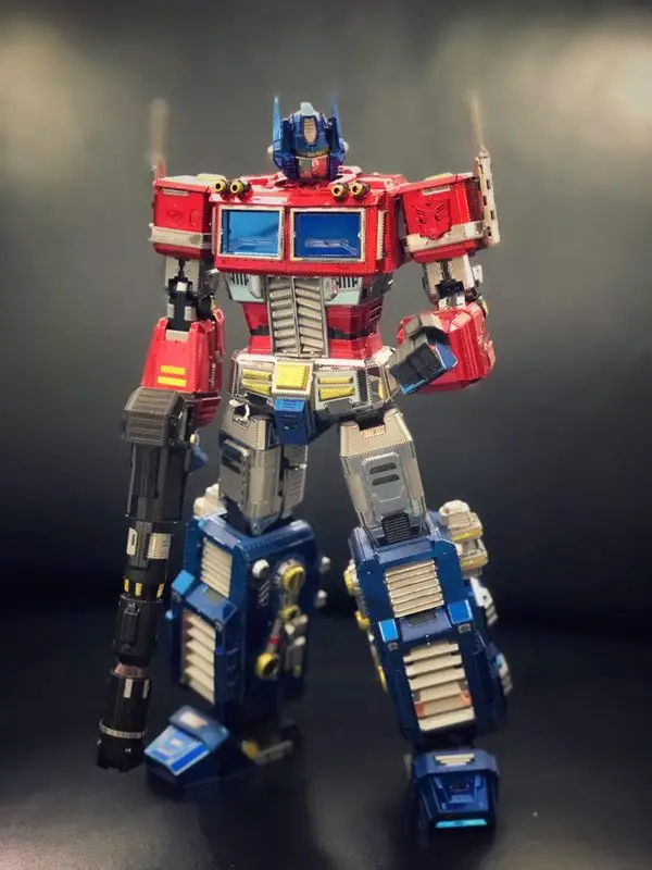MU 3D металлическая головоломка TF OP G1 модель комплект YM L035G C DIY лазерная резка