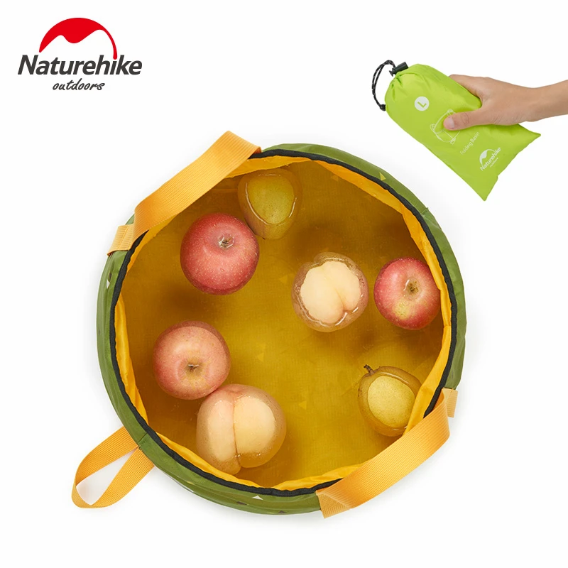 Naturehike умывальник для кемпинга ведро путешествий на открытом воздухе портативное