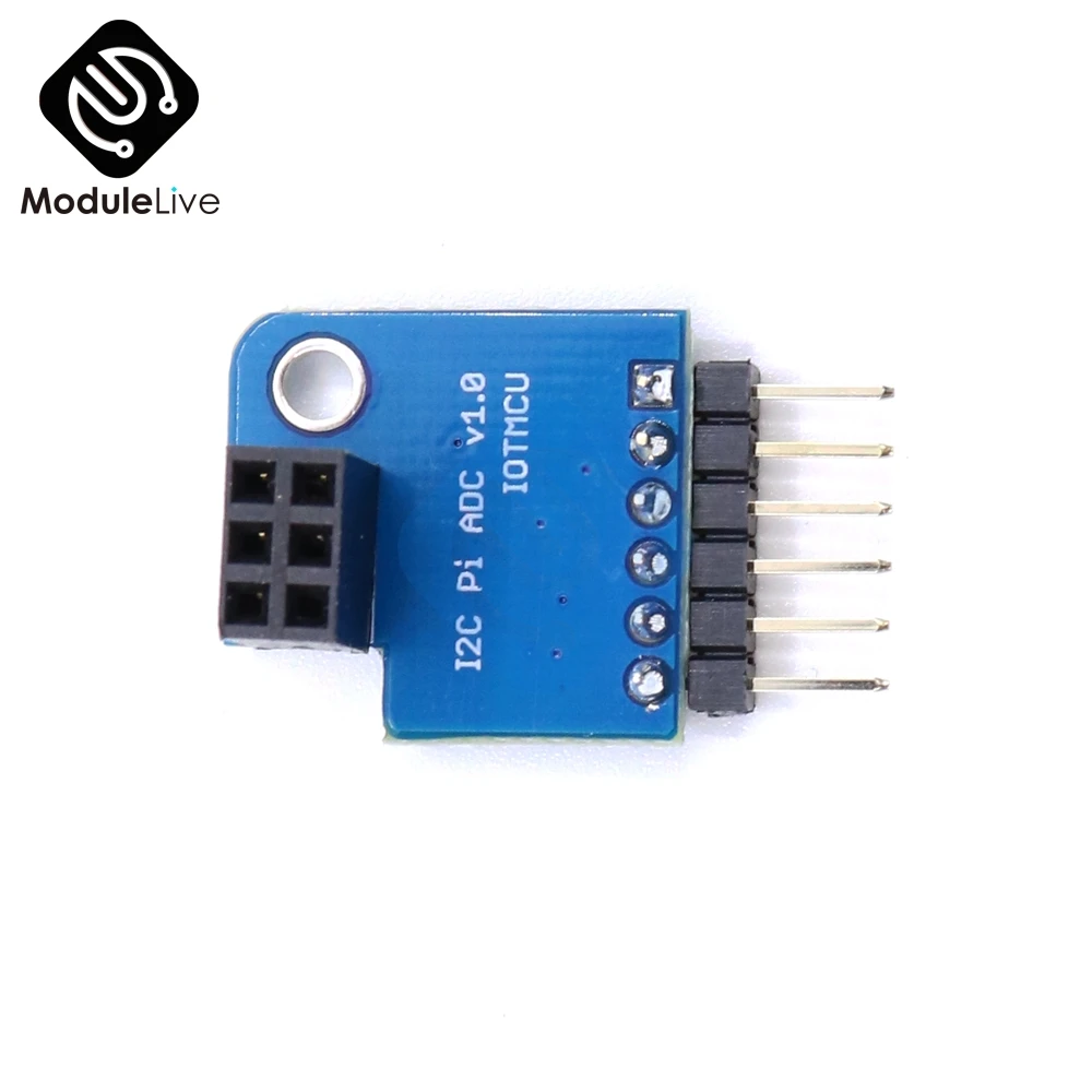 ADS1115 I2C Pi ADC модуль 16-битный прецизионный 8SPS до 860SPS для Raspberry 1 2 3 Zero A + B набор