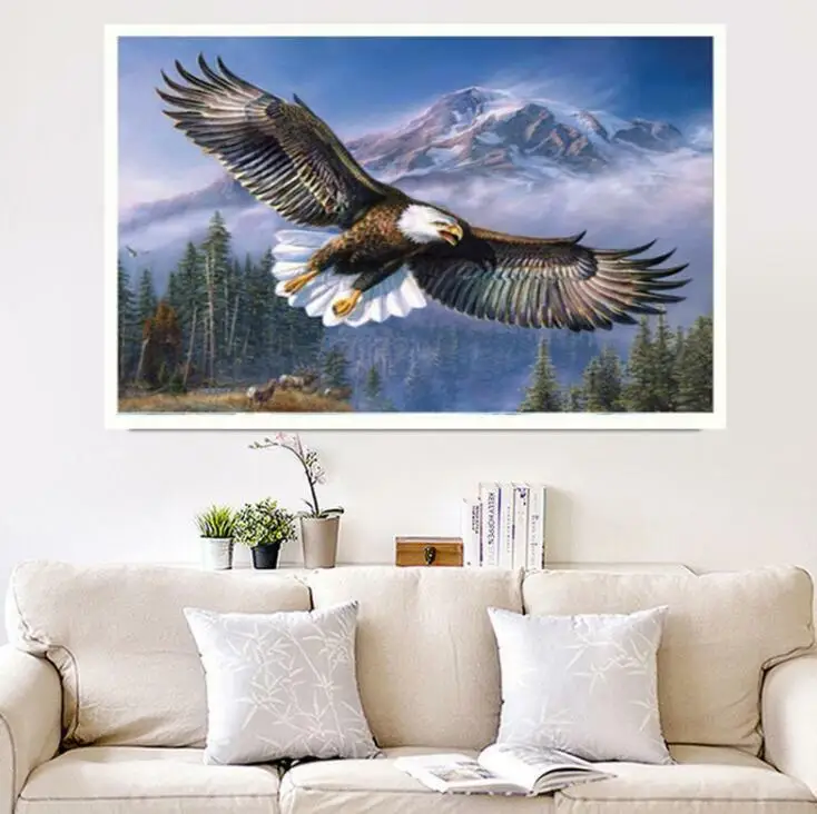 30*40 см точечная дрель 1 вышитый Набор клей пластиковый лоток 5D 4 шт полный холст