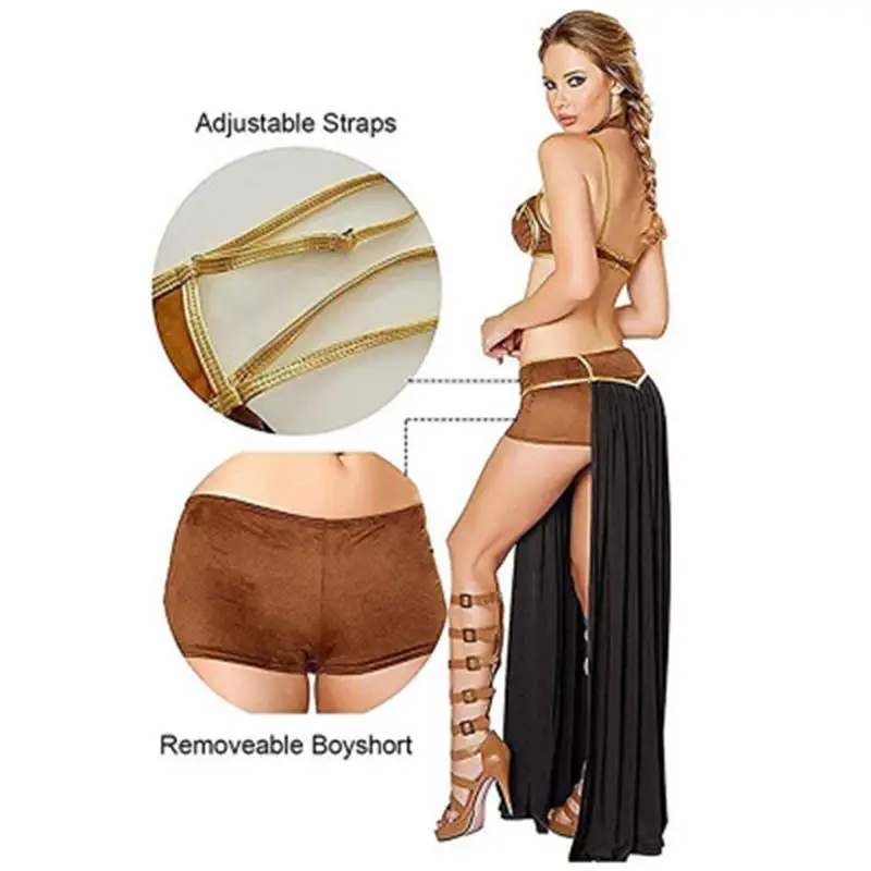 Костюм принцессы Leia из Звездных Войн для косплея и Хэллоуина| |