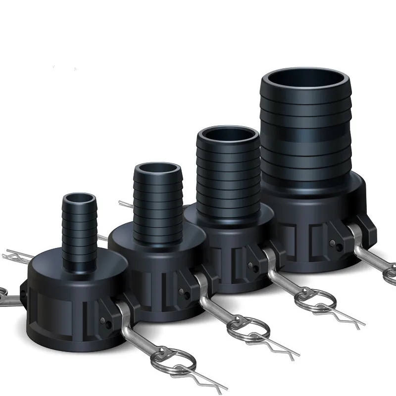 Утолщенный быстроразъемный пластиковый замок для 1 дюймового 2-дюймового шланга