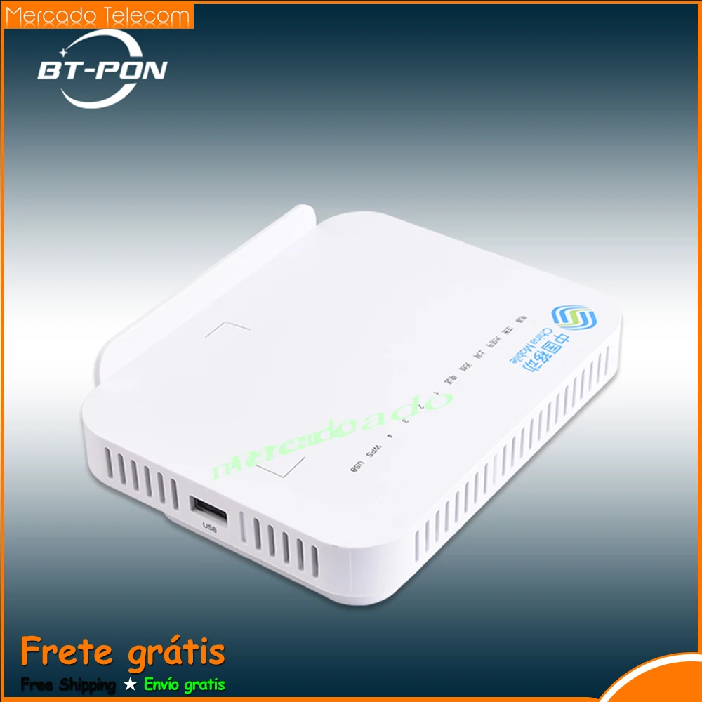 Бесплатная доставка GPON ONU ONT Alcatel-lucent G-140W-MD 1GE + 3FE 1Tel Wi-Fi одной Функция как HG8546M