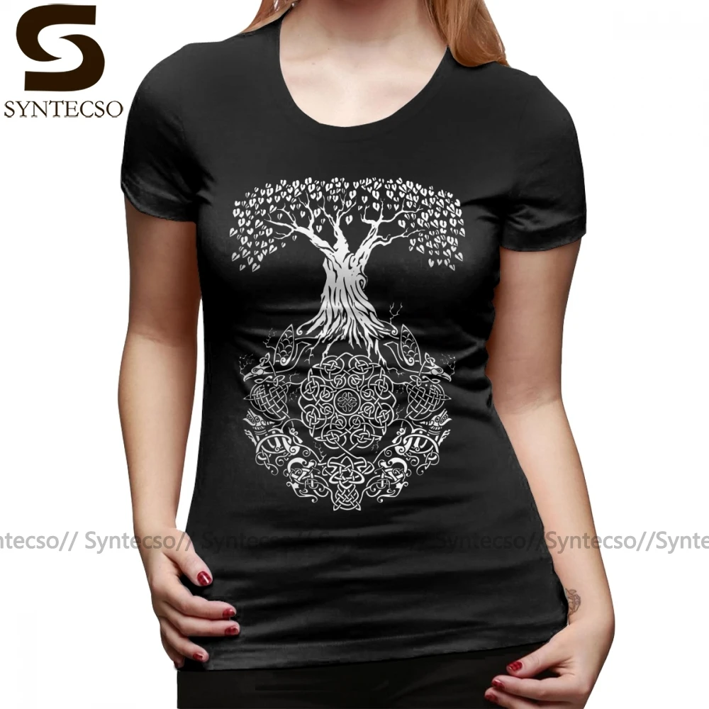 

Футболка ниндзя с рисунком дерева жизни, футболка XL, Женская футболка из 100 хлопка, оранжевая Новая модная женская футболка с коротким рукав...