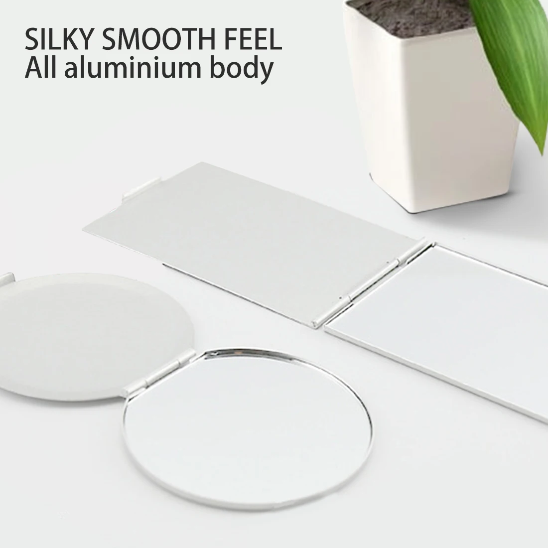 Складное зеркало для макияжа 9 размеров ультратонкое карманное компактное