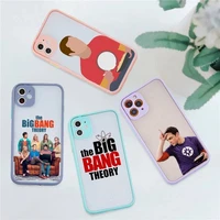 the big bang theory phone case for iphone 12 11 pro max x xs max xr 7 8 6 plus 12mini translucent cover
