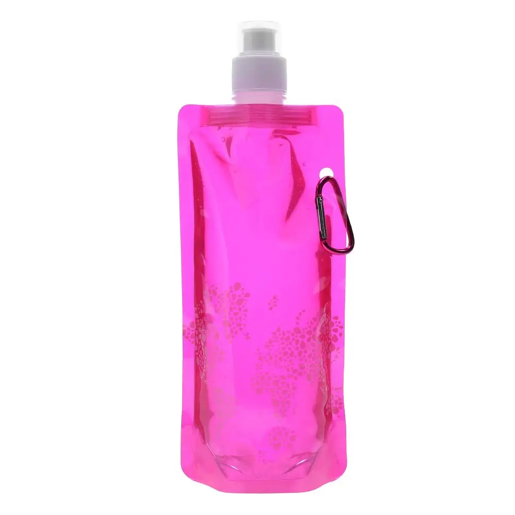 Портативная Сверхлегкая Складная силиконовая сумка для воды бутылки с водой
