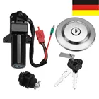 Замок зажигания для мотоцикла, скутера, переключатель зажигания, крышка бензобака, замок, сменный комплект для Yamaha YBR 125