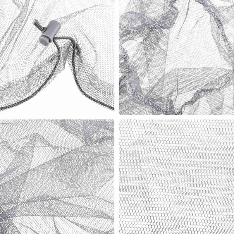 2 Pack Head Net Face Mesh Cover For Outdoor Lovers Protect From Fly Screen Mosquito Gnat And Other Flies | Дом и сад