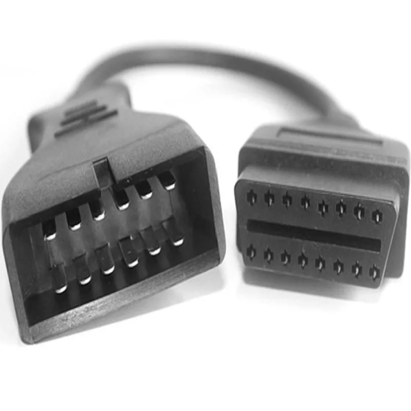 Автомобили OBD2 Удлинительный кабель разъем адаптера для GM 12 Pin до 16 Авто