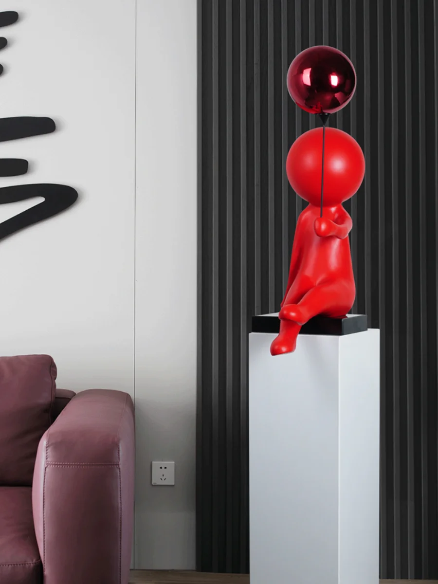 

Zq Абстрактная Декоративная модель для дома, продажи, украшение для офиса, фигурка, мультяшная скульптура