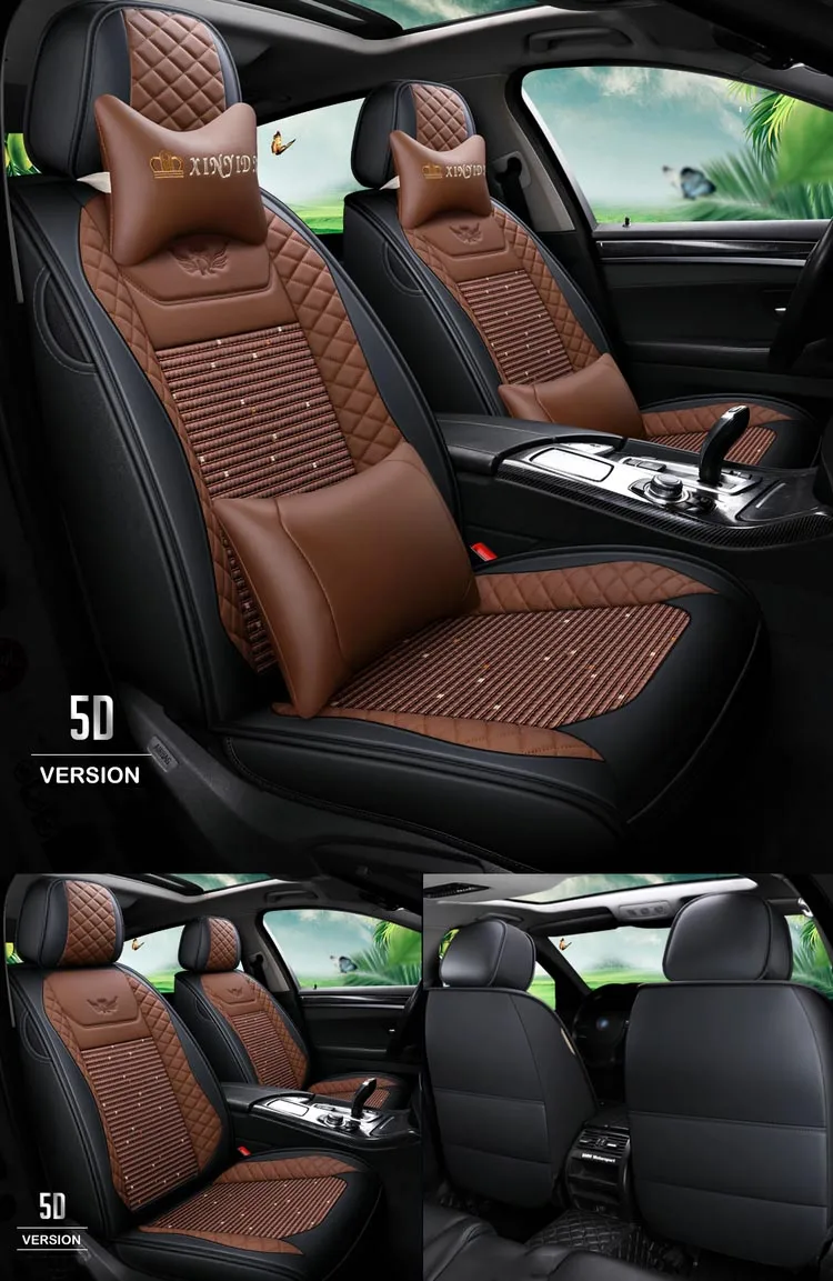 Ynooh чехлы для сидений автомобиля для hyundai getz accent 2008 santa fe tucson elantra creta veloster grand i10 ioniq i10 один автомобильный протектор