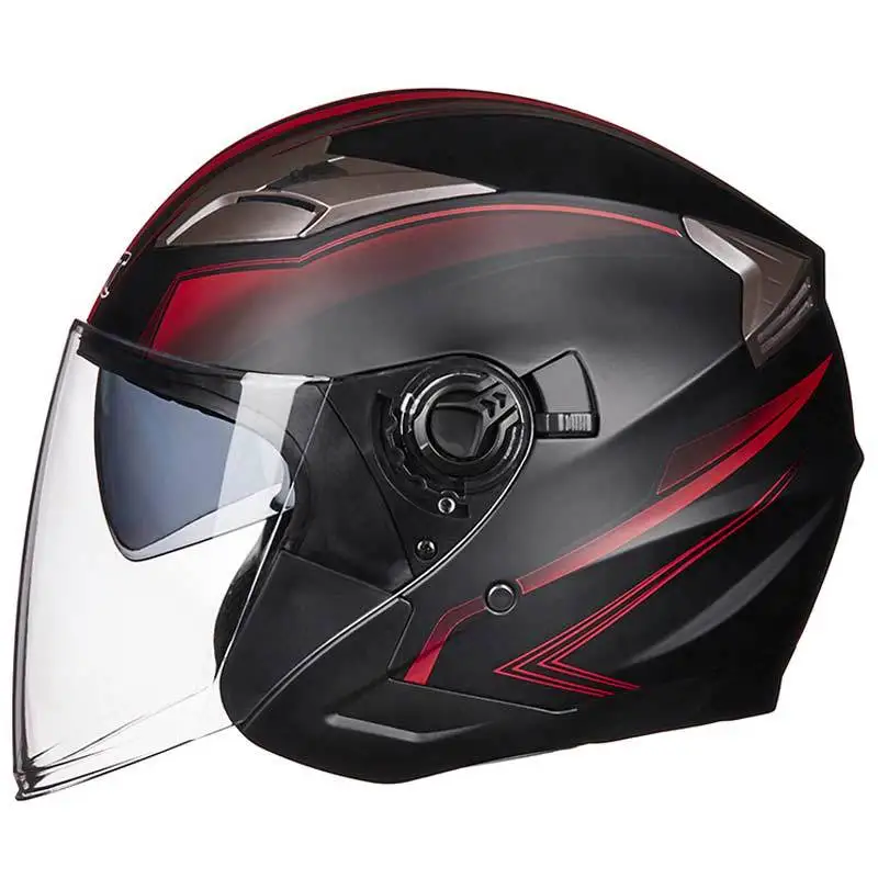 

Open Face Motorcycle Helmet Electrical Motorbike Motorcross Casque Vespa Mopeds Cascos Safety Commute Capacete De Moto