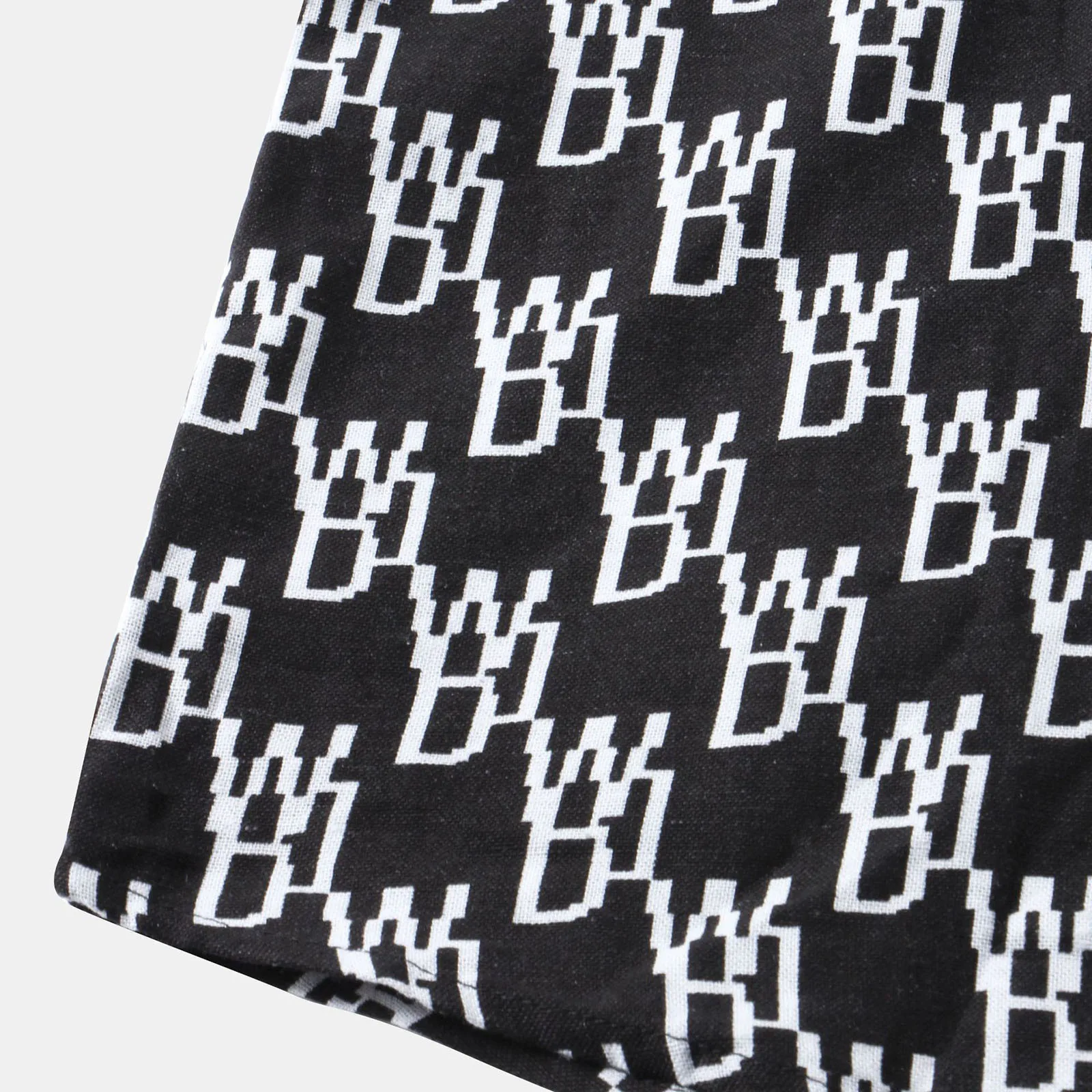 

Men's Shirt Summer Loose Beach Casual Holiday Printed Short Sleeve Button Turn-down Collar Shirt #30