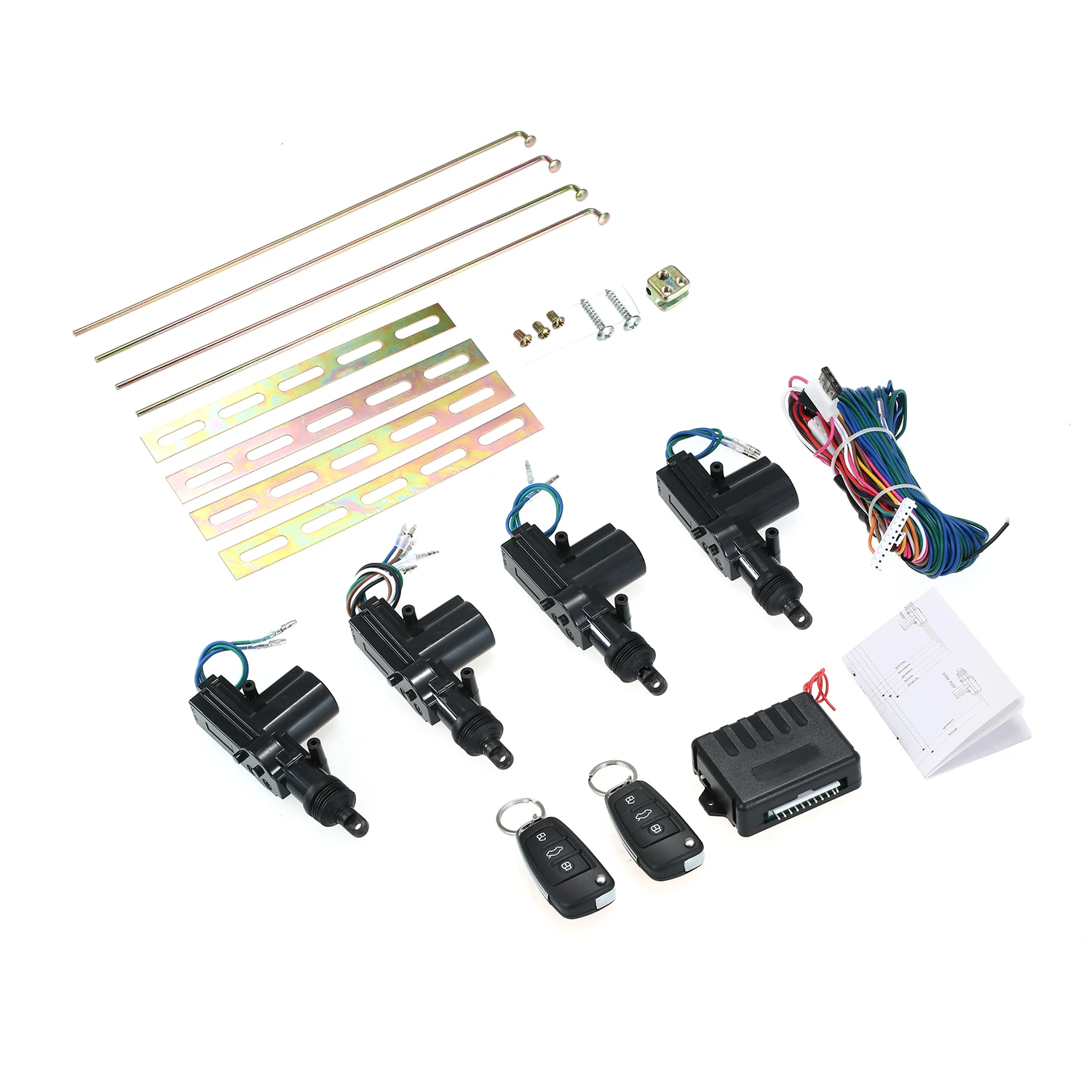 Универсальный Автомобильный Дистанционный центральный комплект 12 В блокирующая