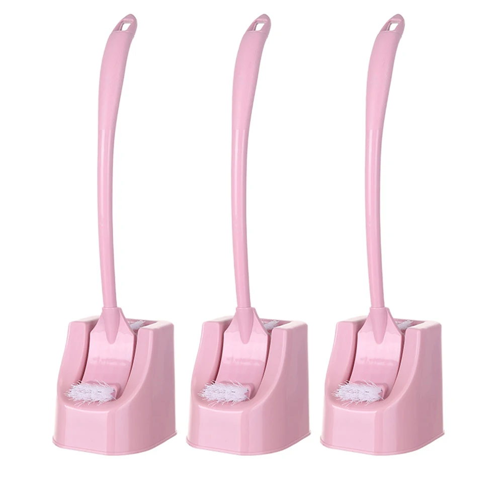 3 шт. щетка для унитаза с основанием угловая очистки длинной ручкой|Чистящие