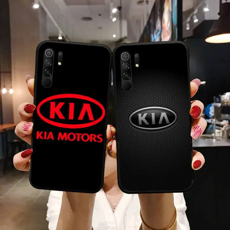 

cool Kia car Phone Case For Xiaomi Redmi note 4 4X 8T 9 9s 10 K20 K30 cc9 9t pro lite max