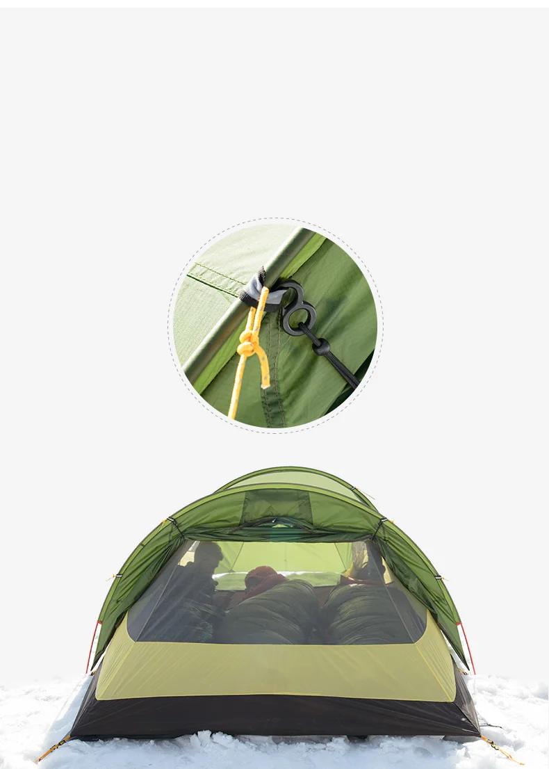 Высокое качество Naturehike сверхлегкий Opalus туннель двухместная палатка Открытый Кемпинг пеший Туризм 2/3/4 Человек Палатка