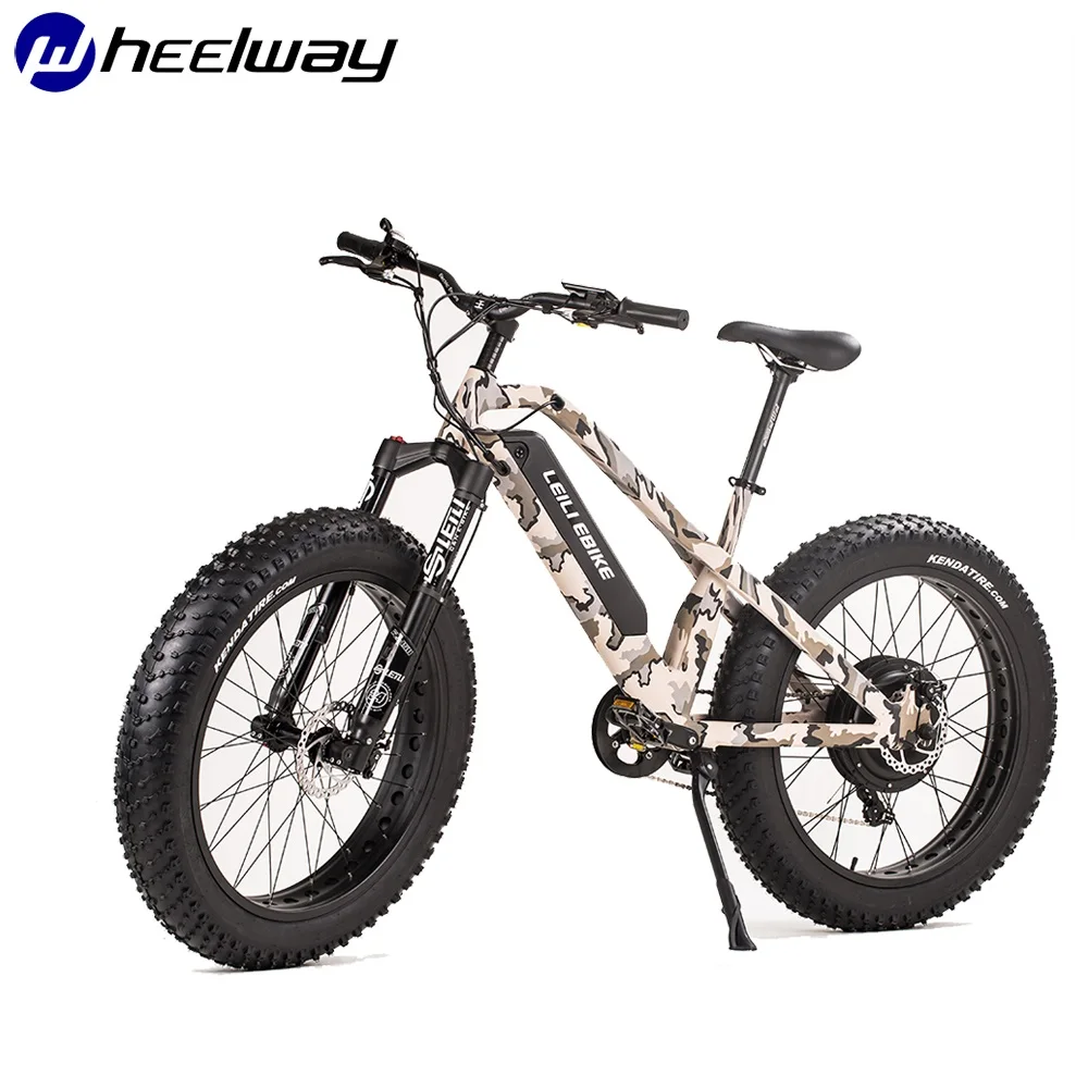 

48V 1000W Motor Bike Snow Fat Tire Electric Bike Electric Mountain Bike Mtor Wheel Lithium Battery Electric Bike