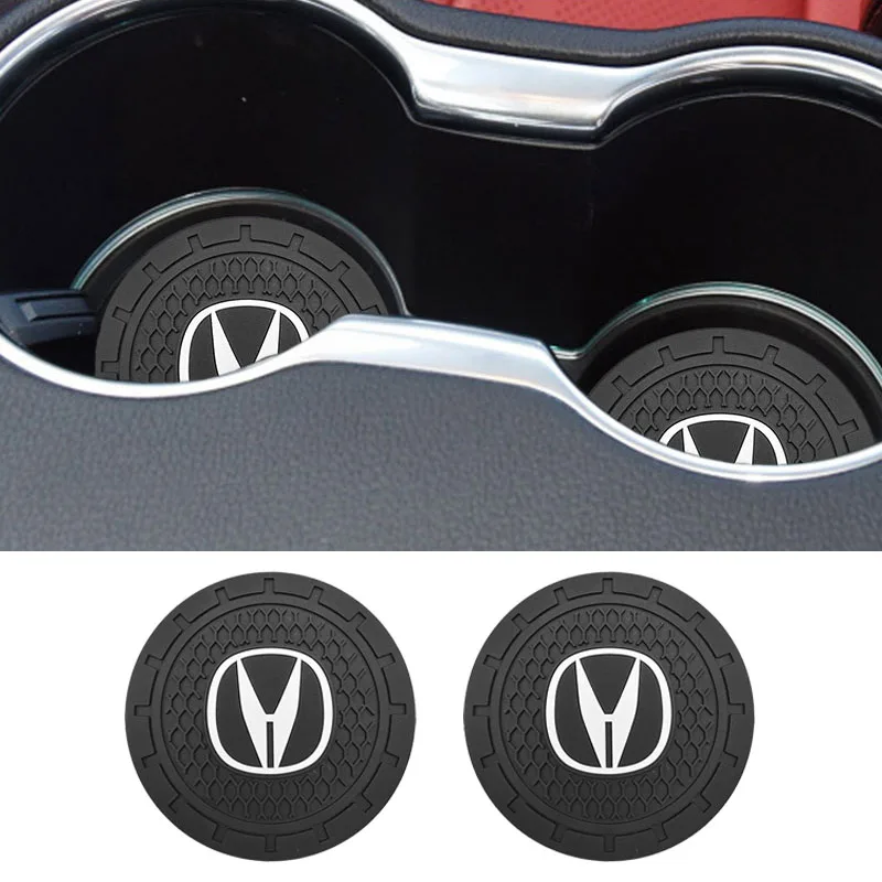 Автомобильные подставки из ПВХ Противоскользящий коврик для чашек интерьер Acura