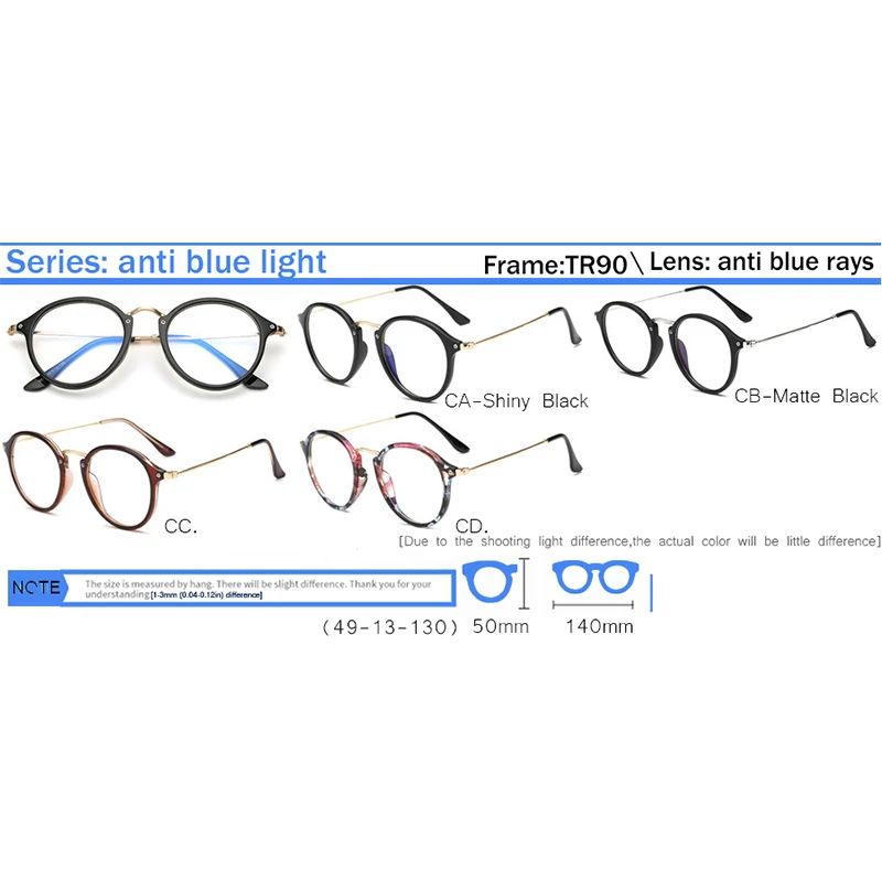 Очки IVSTA женские круглые с защитой от голубого спектра игровые компьютеры