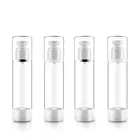 Пустые бутылки с безвоздушным насосом 10 шт., многоразовые пластиковые бутылки с распылителем для путешествий