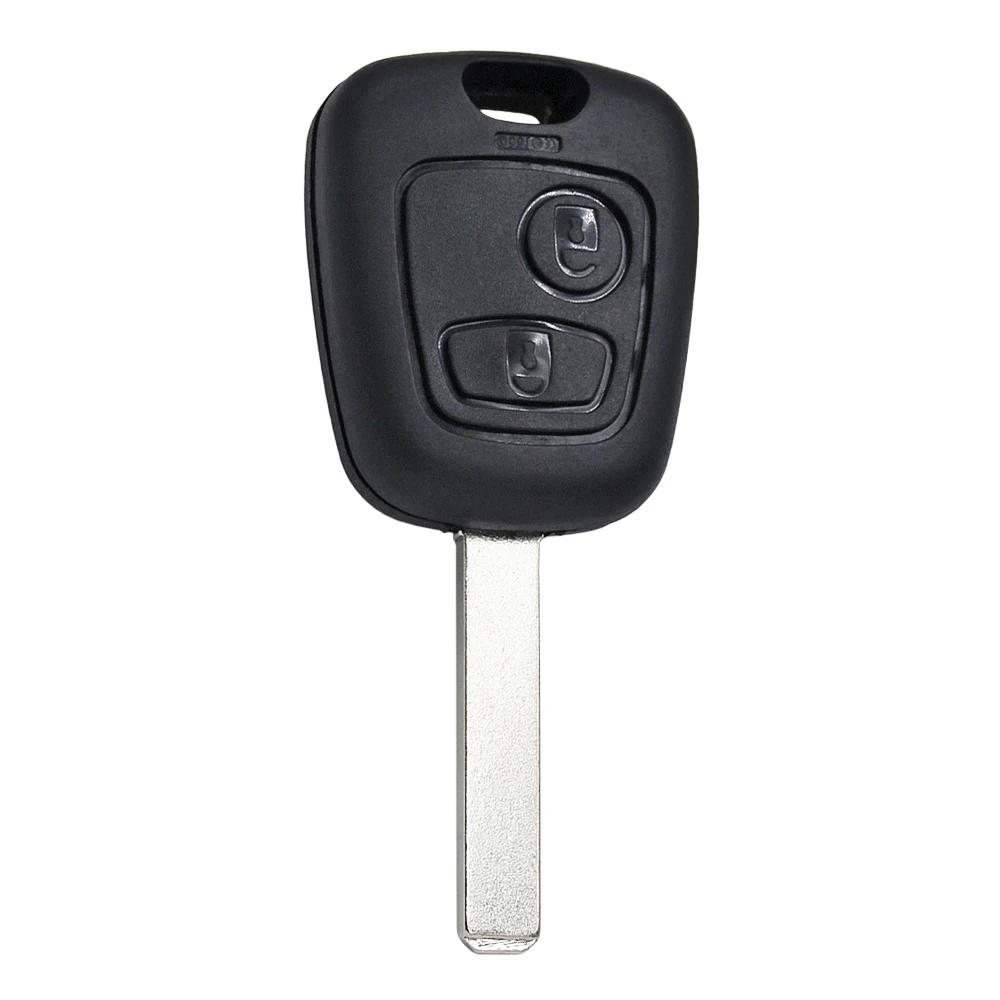 2 кнопки дистанционного ключа 433 МГц ID46 чип для Peugeot 106 206 207 306 307 Citroen C2 C3 C4 Xsara Picasso